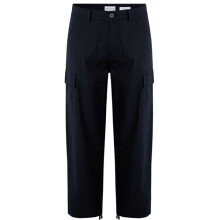 (30R, Black) SoulCal Mens Plain Cargo Trousers
