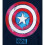 Captain America (7-8 Years, Navy) Captain America Childrens/Kids Shield Pull Over Hoodie 3