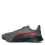 Puma (5 UK, Grey/Red) Puma Childrens/Kids FlexFocus Lightweight Flat Trainers 2