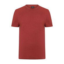 (S, Brown) Hugo Boss Mens Boss Cotton Regular T-Shirt