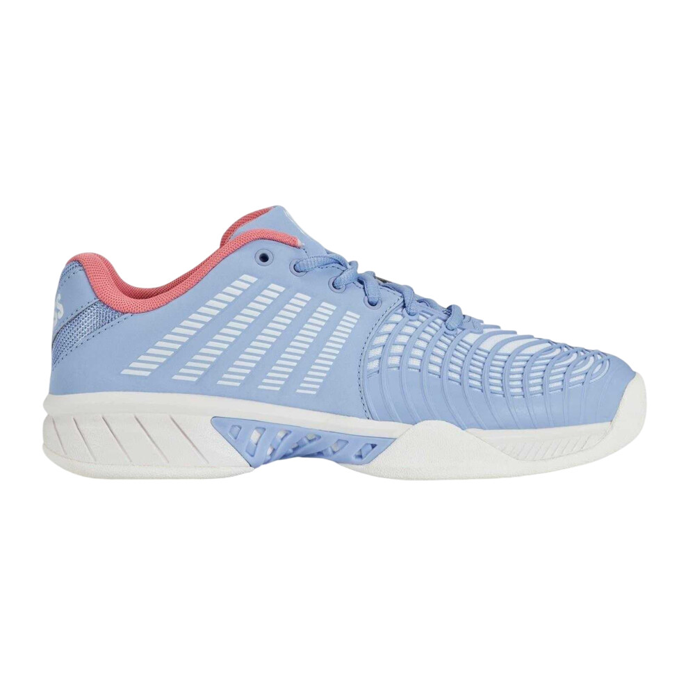 K-Swiss (6.5 Uk, White/Strawberry) Womens/Ladies Express Light 3 Tennis Shoes