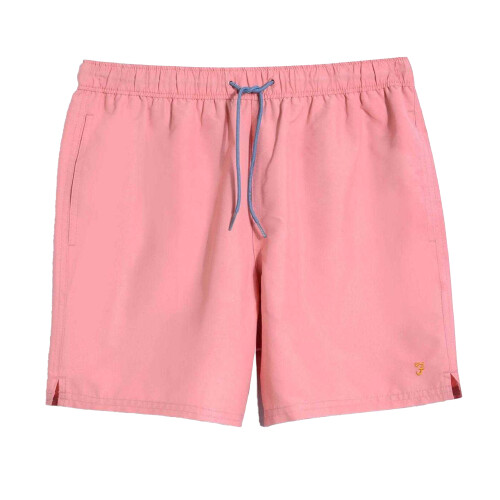 Farah (S, Pink) Farah Mens Colbert Swim Shorts