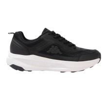 (11 UK, Black/White) Kappa Mens Ripa Logo Low Cut Trainers