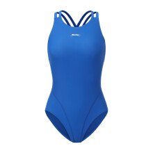 (10 UK, Cobalt) Slazenger Womens/Ladies String-Back One Piece Swimsuit
