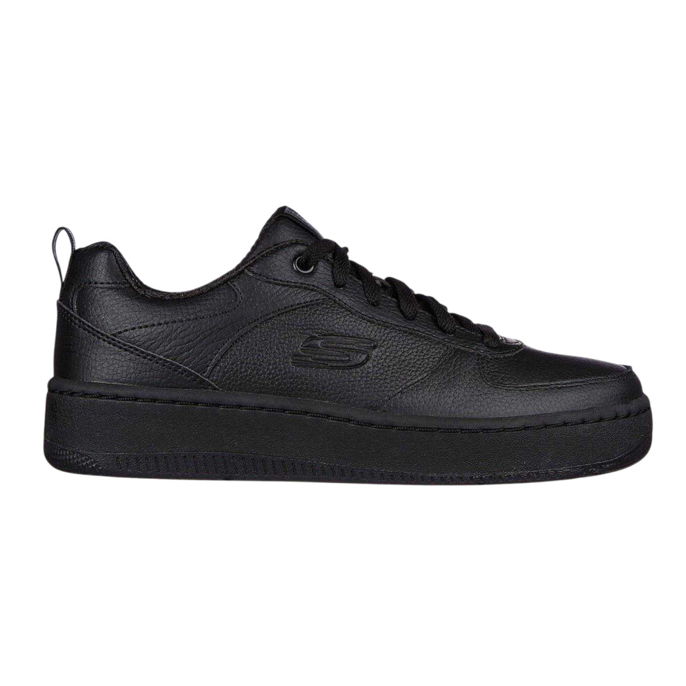 Skechers (3 Uk, Black) Womens/Ladies Sport Court 92 Illustrious Leather Trainers