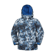 (7-8 Years, White) Mountain Warehouse Childrens/Kids Mogal Geometric Ski Jacket