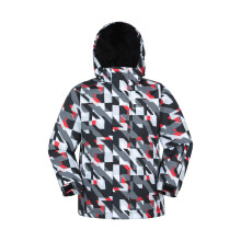(5-6 Years, Dark Grey) Mountain Warehouse Childrens/Kids Mogal Geometric Ski Jacket
