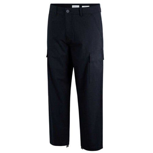 (30R, Black) SoulCal Mens Plain Cargo Trousers 2