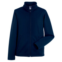 (M, French Navy) Russell Mens Smart Soft Shell Jacket