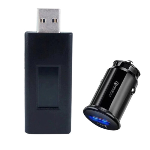 6X USB Powered GPS OUT Plug and  with Car Charger 12-24V Adapter Accessory 2