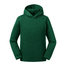 (7-8 Years, Bottle Green) Russell Childrens/Kids Authentic Hooded Sweatshirt