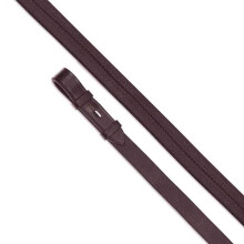 (54in x 0.88in, Havana) Aviemore Leather Pimpled Horse Rubber Reins
