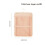 (Pink 51x40cm) Polyester Hanging Storage Bag With Multifunctional Organizer Use Bedroom For 1