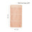 (Pink 73x40cm) Polyester Hanging Storage Bag With Multifunctional Organizer Use Bedroom For 1