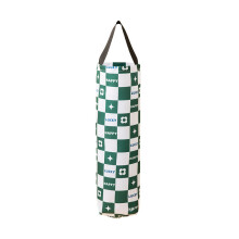 (Dark Green) Wallmounted Trash Bag Storage With Oxford Material For Kitchen Use And Household
