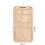(Four Beige 80x39cm) Polyester Hanging Storage Bag With Multifunctional Organizer Use Bedroom For 1