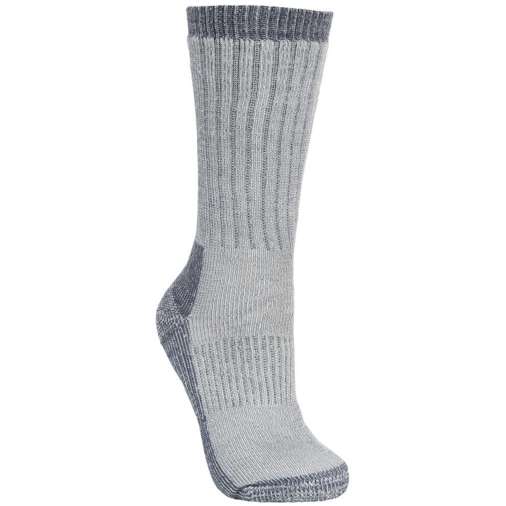 Trespass Men's Grey Strolling Dlx Walking Socks In | Size: 7-11 - Image 2