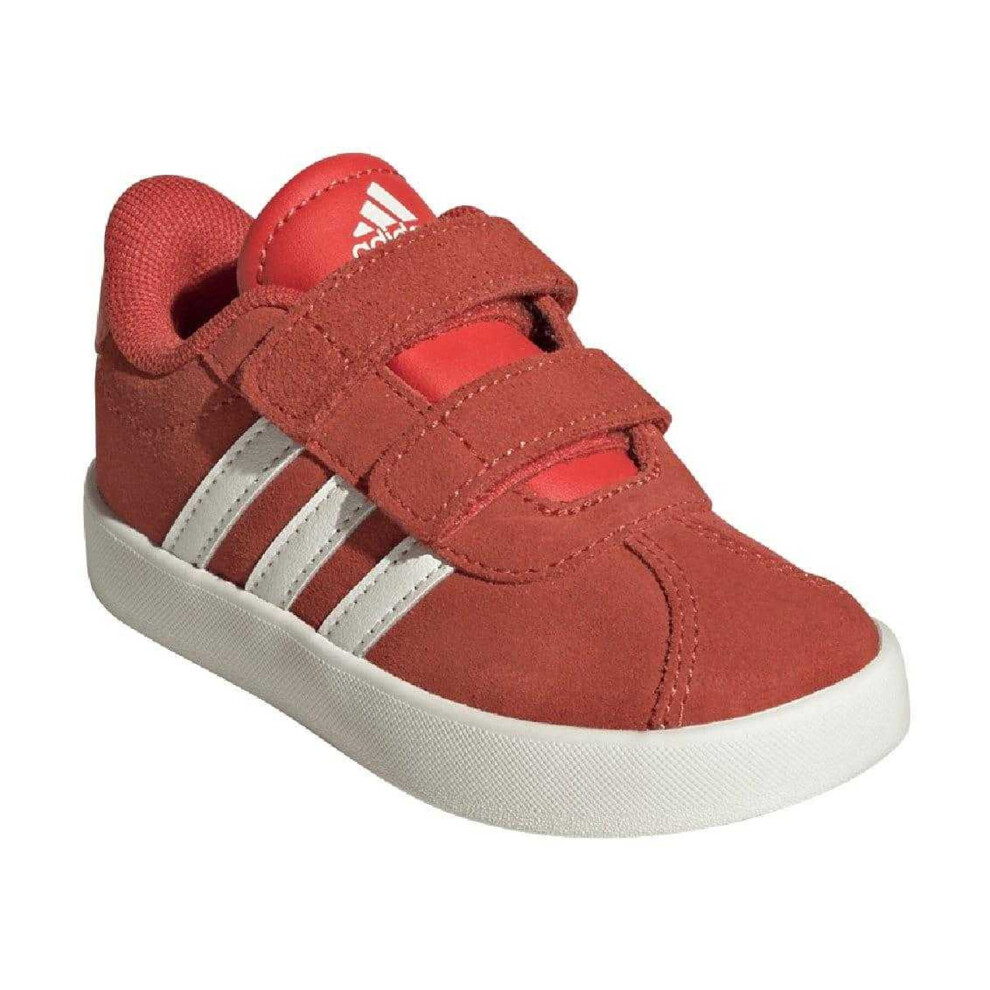 Adidas (3 Uk Child, Red) Childrens/Kids Vl Court 3.0 Trainers