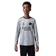 (13 Years, Grey/Black) Nike Childrens/Kids Paris Saint Germain FC Long-Sleeved Drill Top