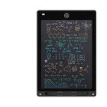(black) Lcd 85 Inch Drawing Tablet With Unique Colors Kids Fun Gift Learning
