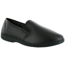 (11 UK, Brown) Mirak Visa Mens Slip-On Slipper / Classic Mens Slippers