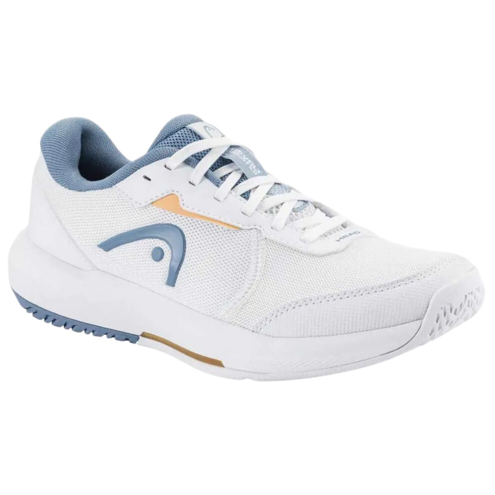 Head (8 Uk, White/Denim) Womens/Ladies Revolt Court 5.0 Tennis Shoes