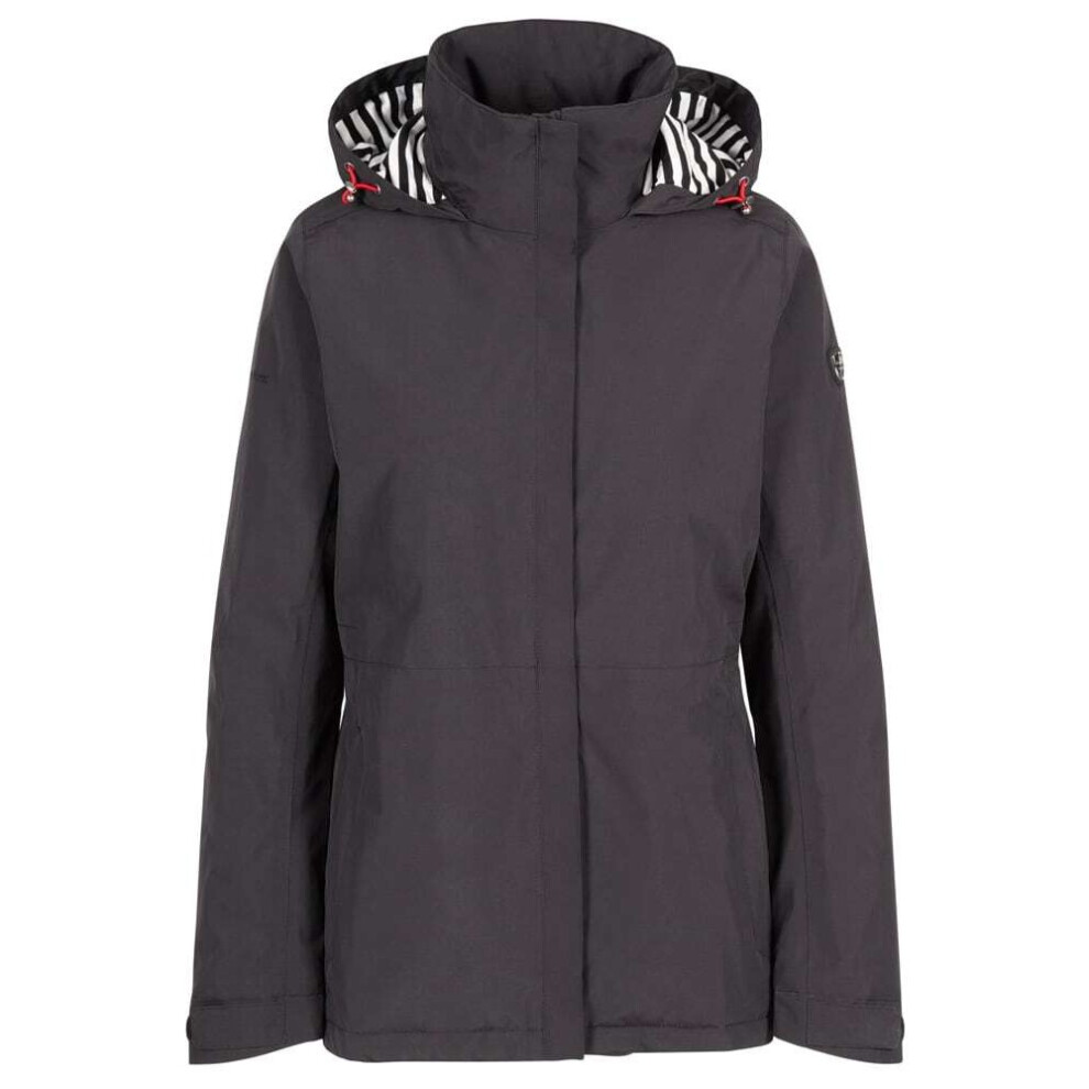 Trespass (L, Black) Womens/Ladies Frosty Tp75 Padded Waterproof Jacket