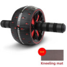 (Red Black)Fitness Ab Roller For Home Workout With Nonslip Grip For Daily Gym And Home Use