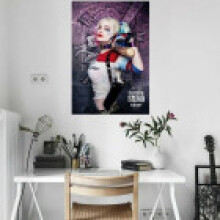 Batman Quinzel Harleen Placard Furniture Decorative Painting Fashion Gift Fans