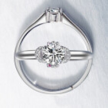 Couples 2pcs Zircon Ring Hand Jewelry Silver Adjustable Alloy Size Material