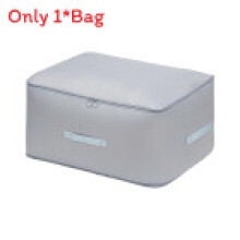 (Light Blue 51x41x25cm) Polyester Large Capacity Suitcase Packing Bag With Compression For Luggage And Packing