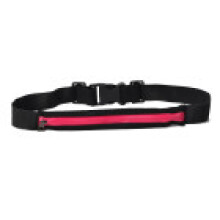 (Rose-One Pocket)Ceinture de course sac de poche pack téléphone clé entraînement cyclisme yoga taille pack pochette