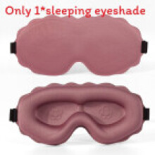 (Pink)Masque Yeux Sommeil Contour 3D Mousse à Mémoire Sans Presse Voyage Sieste Sommeil Couverture Yeux