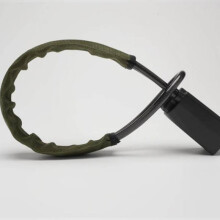 (Army Green) Car Steering Lock With Durable Steel Wire And Antitheft Vehicle For Function
