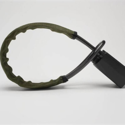 (Army Green) Car Steering Lock With Durable Steel Wire And Antitheft Vehicle For Function