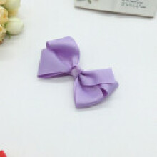 (Light Purple)Handmade Childrens Hair Accessories Rose Pink Ribbon Butterfly Headband Toddlers