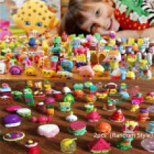 (2pcs(Random Style))Bid Random 2 Pcs Shopkins Season 2 3 4 5 Shookins Figure Toys Kids Gift Hot