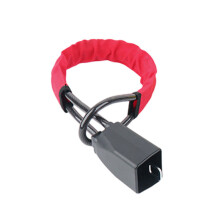 (Red) Car Steering Lock With Durable Steel Wire And Antitheft Vehicle For Function