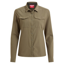 (16 UK, Wild Olive) Craghoppers Womens/Ladies NosiLife Pro III Nosilife Long-Sleeved Shirt