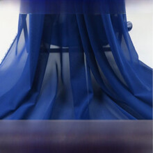 (RoyalBlue)Chiffon Shawl For Women Elegant Sun Protection Cape With Short Sleeve Design For Weddings And Summer Outwear