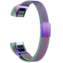 (Colorful)Magnetic Stainless Steel Watch Band Fashion Simple Classic Fine Weaving Mesh