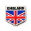 (Pentagon)England Flag Embroidered Arm Patch Clothing Backpack Cap Accessory Decorations 1