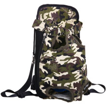 (Camouflage,L)Mochila Oxford de tela para perros pequeños ligera de viaje portador de mascotas aventura al aire libre