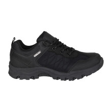 (2 UK, Black) Mountain Warehouse Childrens/Kids Stampede Waterproof Suede Walking Shoes