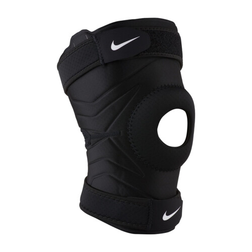 Nike (M, Black) Nike Pro Compression Open Knee Support 2