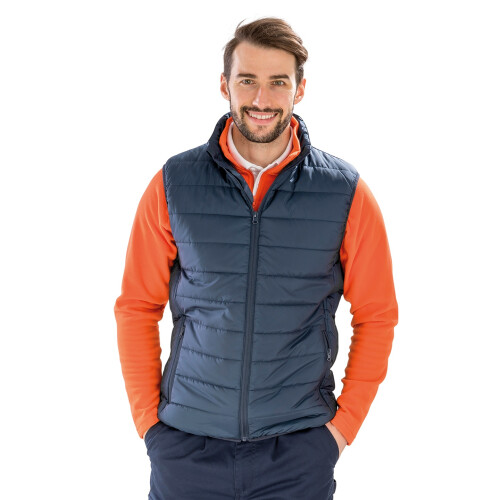Result (M, Navy) Result Mens Promo Body Warmer 2