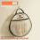 (Cream Peaches) Storage Net Wallmounted With Large Capacity For Kitchen Clutter Holder Bag And 1
