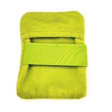 (Green, 14x12cm) Sports Sand Water Removal Mitts For Camping With Easy Grip Color Variants And