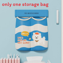 (StyleF) Cartoon Animal Wall Mount Organizer For Items With Durable Material Polyester