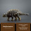 (Ankylosaurus)Dinosaur Educational Figurines Pvc Static Models For Kids Learning Interactive 1